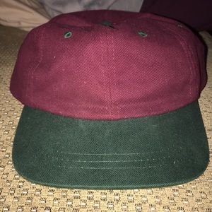 Strap back hat